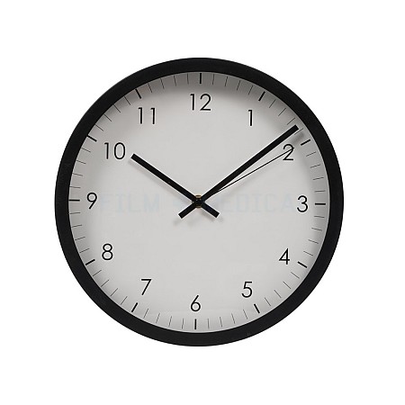 Black Wall Clock